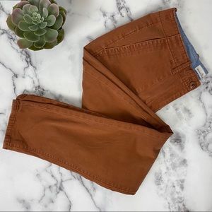 L.L. Bean Signature Orange Pants Size 10